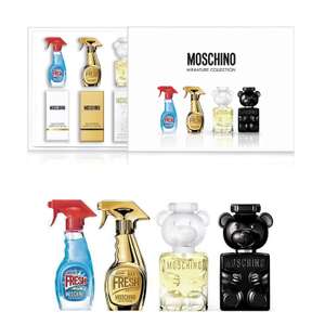 Moschino Mini Set -4x 5ml Fragrances - Discounts at checkout / Free Delivery For VIP Members (Free to Join)