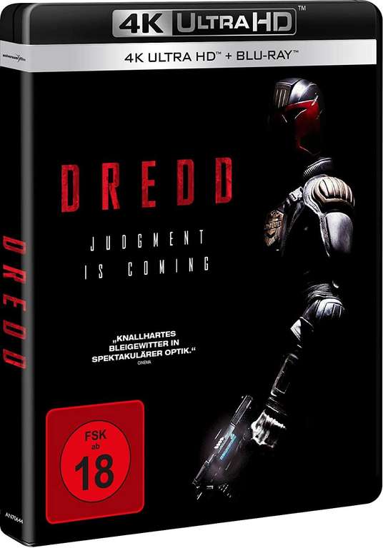 Dredd [4K Ultra HD + Blu-Ray] - £13.96 @ Amazon