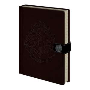 Pyramid International HARRY POTTER Premium A5 Notebook with Hogwarts Crest - Official Merchandise (faux leather)