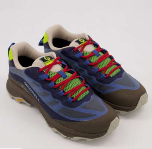 MERRELL Poseidon Blue Moab Speed GTX Walking Shoes £69.99 Free Click & Collect @ TK Maxx