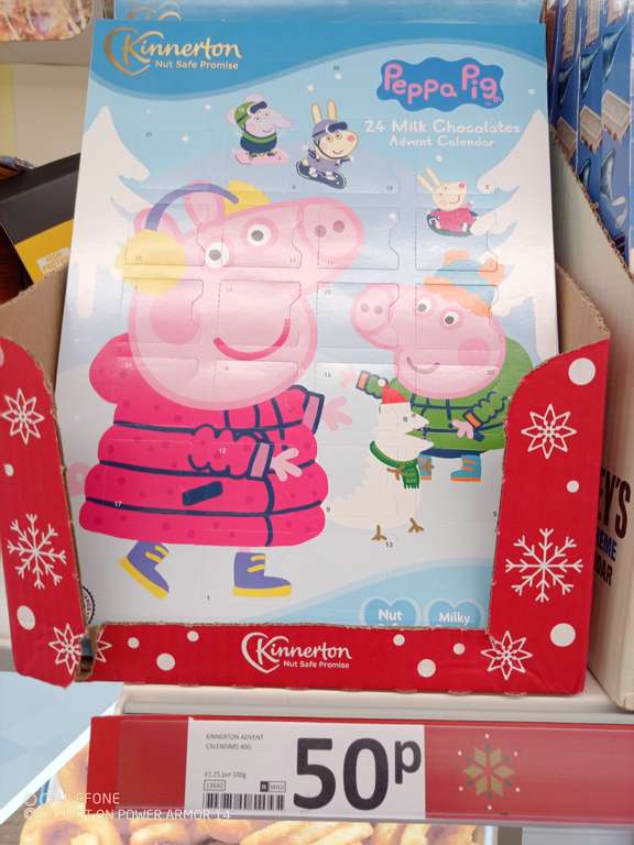 Peppa pig Advent Calendar Pink