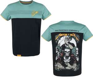 Metallica x San Francisco Symphony T-Shirt £13.99 + Free Delivery For Backstage Club Members (otherwise £3.99) @ EMP
