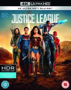 Justice League (4K & Blu-ray combo) £4 used (Free Click & Collect) @ CeX