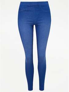 Erin Bright Blue High Rise Jeggings - £6 free Click & Collect @ George (Asda)