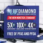 Blue Diamond Cookware Diamond Infused Ceramic Nonstick 30 cm Frying Pan Skillet £20.79 @ Amazon