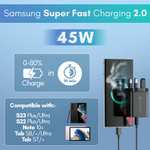 Elekjet 45W Super Fast Charger with USB C lead - Sold by DigiFunk FBA