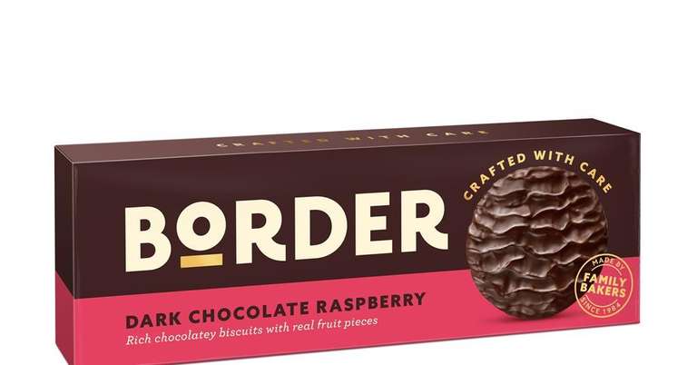 Border Dark Chocolate Raspberry 150g - £1 @ Waitrose