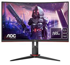 AOC Gaming C27G2U - 27 inch FHD Curved Monitor,165Hz - £149.98 @ Amazon