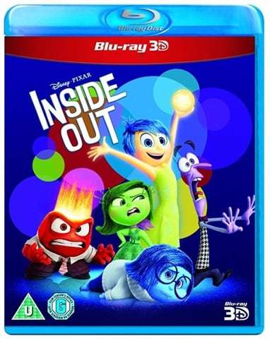 Inside Out 3D Blu Ray £1 - Free C&C