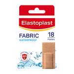 Elastoplast 18 Waterproof Fabric Plaster Strips (18 Pieces), Large Pack of Fabric Plasters - £2.40 / £2.16 subscribe & save @ Amazon