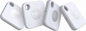 Tile Mate Bluetooth Tracker Anything Finder Replaceable Battery - 4 Pack £38.21 with code at ebay / red-rock-uk