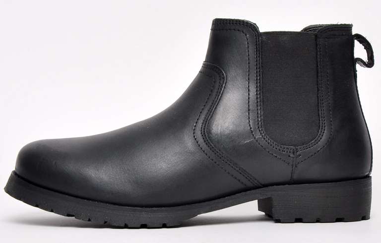 REAL LEATHER Oaktrak By Red Tape Dealer Chelsea Boots - £23.49 + Free Shipping With Code - @ Express Trainers
