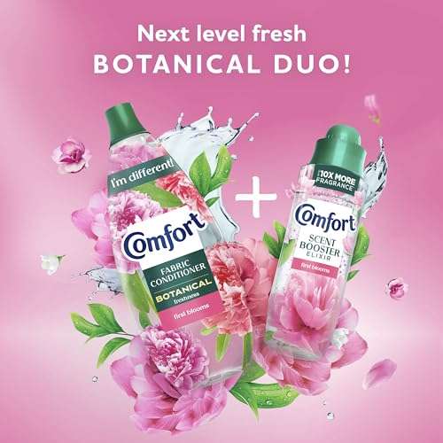 Comfort Scent Booster Elixir First Blooms / Heavenly Fresh 460ml - Discount At Checkout (S&S + Voucher on first bloom only £2.25 - £2.75)