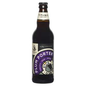 Titanic Brewery Plum Porter £1.33 each and 4 for the price of 3 in store at Morrisons (Coalville)