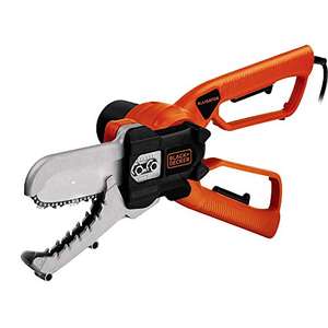 BLACK+DECKER Alligator Powered Lopper 550 W with Chainsaw Cutting Performance in Fully Enclosed Bar and Chain GK1000-GB £73.49 @ Amazon