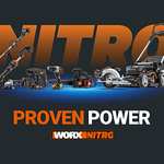 WORX Nitro 18V (20V MAX) Cordless Impact Drill, PowerShare, Brushless Motor, 60Nm, LED Light, Bare Tool, WX352.9