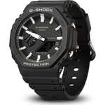 Casio GA-2100-1AER G-Shock Carbon Core Octagon Series Watch -Black