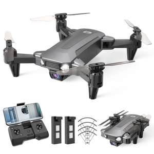 DEERC Drone with Camera 1080P HD FPV, D40 Foldable Mini Quadcopter - w/Voucher & Code, Sold By Holy Stone UK FBA