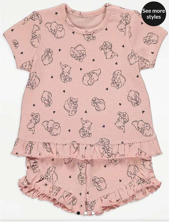 Disney Dumbo Top and Shorts Baby Outfit £5 + Free collection