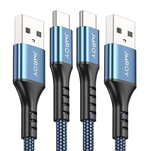 JMROY Type A to USB C Charger Cable 2M+1M 2PACK - Sold by JMROY UK FBA