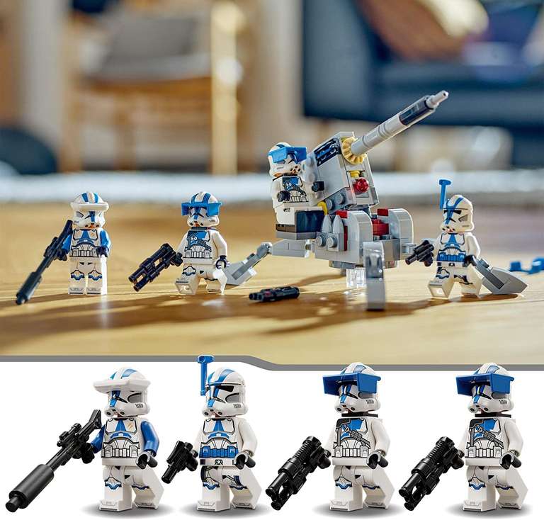LEGO 75345 Star Wars 501st Clone Troopers Battle Pack w/voucher