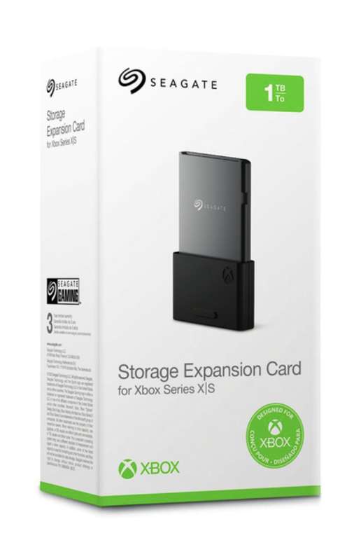 SEAGATE Expansion SSD for Xbox Series X/S - 1 TB - £139 @ Currys