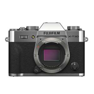 Fujifilm X-T30 II Silver Camera Body 26.1MP X-Trans 4