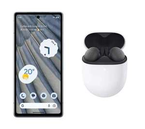 Google Pixel 7a + Pixel Buds A - Three 30GB 5G data, Unltd min / text - £140 Upfront with code - £14pm /24m = £476 @ MSE / Affordable mobile