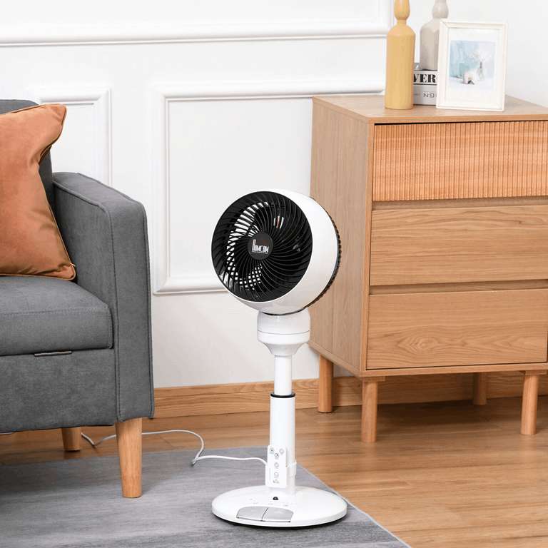 28" Inch Height Adjustable Air Circulator Fan With Remote - £43.99 Delivered Using Code (UK Mainland) @ mhstarukltd / eBay