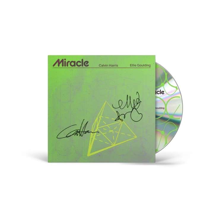 Pre-order Miracle CD Single Signed by Calvin Harris And Ellie Goulding - 99p @ Calvin Harris Store