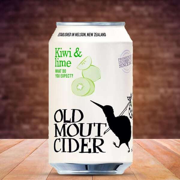 Old Mout Kiwi and Lime Cider Cans (10 x 330ml) - 1 For £6.99 / 3 For £20.97 (£20 Minimum Spend + For Free Delivery) @ Discount Dragon