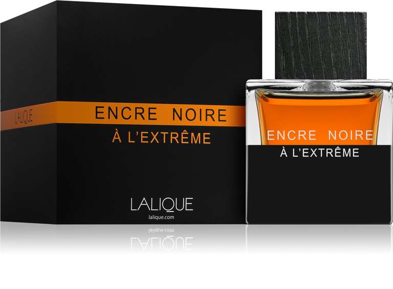 Lalique Encre Noire A L'Extreme 100ml EDP for men £23.30 with code + £3.99 delivery @ Notino