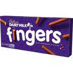 Cadbury Fingers Milk Chocolate biscuits, 114 g