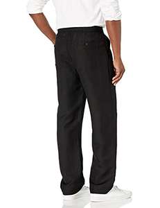 Cubavera Men's Linen-Blend Pants with Drawstring - Medium (32/30) only (max 3 pairs)