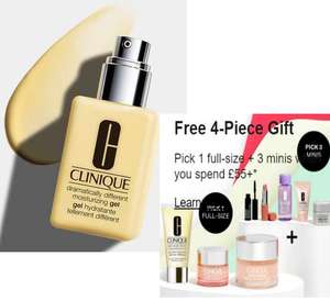 Dramatically Different Moisturizing Gel 125ml with Pump £22 Delivered +Spend £55, and Get A Free Full size Product + 3 Mini's @ Clinique