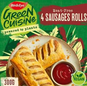 Birds Eye Green Cuisine Pack of 4 Meat-Free Sausage Rolls - 60p instore @ Asda, Nuneaton