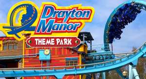 Drayton Manor Theme Park Entry for 2 - Valid from 8th of April (including admin fees)