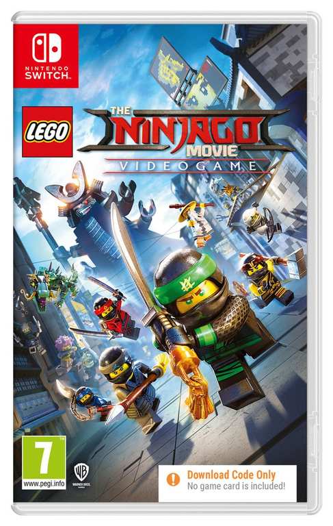 LEGO The NINJAGO Movie Videogame Nintendo Switch Game (Download Code In Box) - In-store, Hartlepool