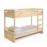 Habitat Rico Bunk Bed Frame - Pine £174.95 Delivered / With 2 Kids Mattresses £291.95 Delivered @ Argos
