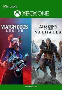 Assassin’s Creed Valhalla + Watch Dogs: Legion Bundle (Xbox One) ARGENTINA VPN Req £12.75 with service fee @ eneba /seller XG_Distribution