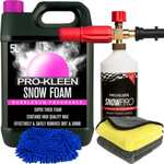 ProKleen Snow Foam Car Shampoo 10L Wash Wax + Karcher Lance + Cloth + Glove £40.45 with code (UK Mainland) @ eBay / hsd-online