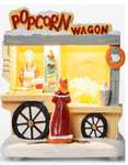 Popcorn wagon with light, movement, and music