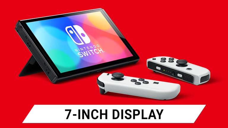 Open Box Nintendo Switch OLED Neon Red & Blue - £263.49 with code @ eBay / modaphones