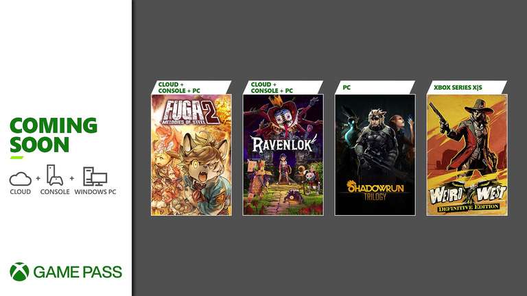 Xbox Game Pass Additions - Ravenlok, Fuga: Melodies of Steel 2, and More