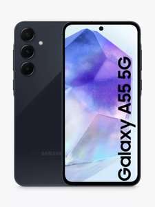 SamsungGalaxy A55 Smartphone, Android, 8GB RAM, 6.6", 5G, SIM Free, 128GB - 4 colour options