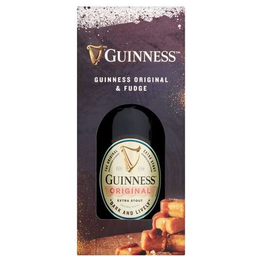Guinness 330Ml And Fudge Gift Set - £2.50 (Clubcard Price) @ Tesco