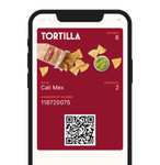 Deals every week for Tortilla club members in January 2023 via app