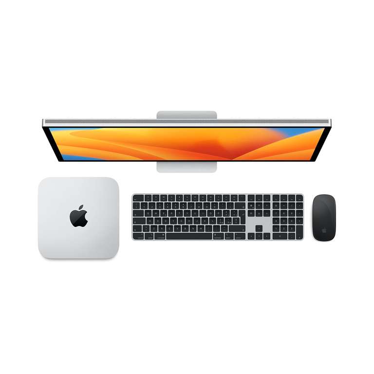 Apple 2023 Mac mini desktop computer M2 chip with 8‑core CPU/10‑core GPU, 8GB Unified Memory, 256GB SSD