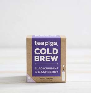 Reduced to clear - Teapigs cold brew blackcurrant & raspberry 10 bags - Chorley