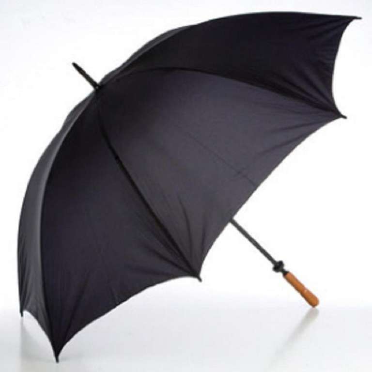 Fibreglass Wind Resistant Golf Umbrella - Black £15 @ Umbrella World